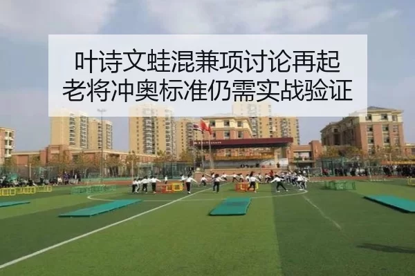 叶诗文蛙混兼项讨论再起 老将冲奥标准仍需实战验证